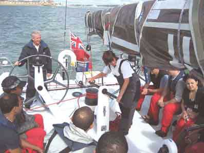 Teambuilding days sailing