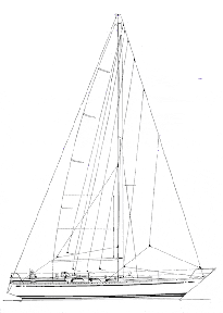 Swan 38 sail plan